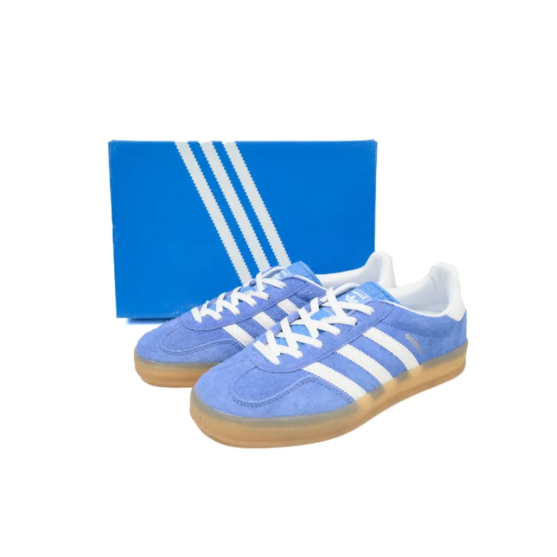 adidas Gazelle Indoor Blue Fusion Gum (Women's)  HQ8717