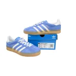 adidas Gazelle Indoor Blue Fusion Gum (Women's)  HQ8717