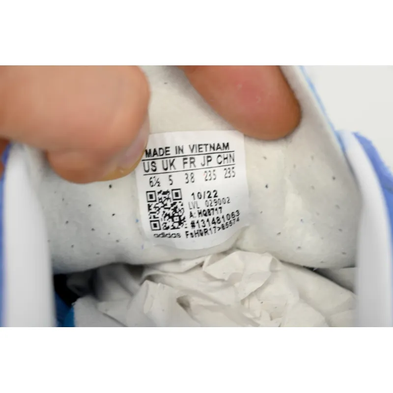 adidas Gazelle Indoor Blue Fusion Gum (Women's)  HQ8717