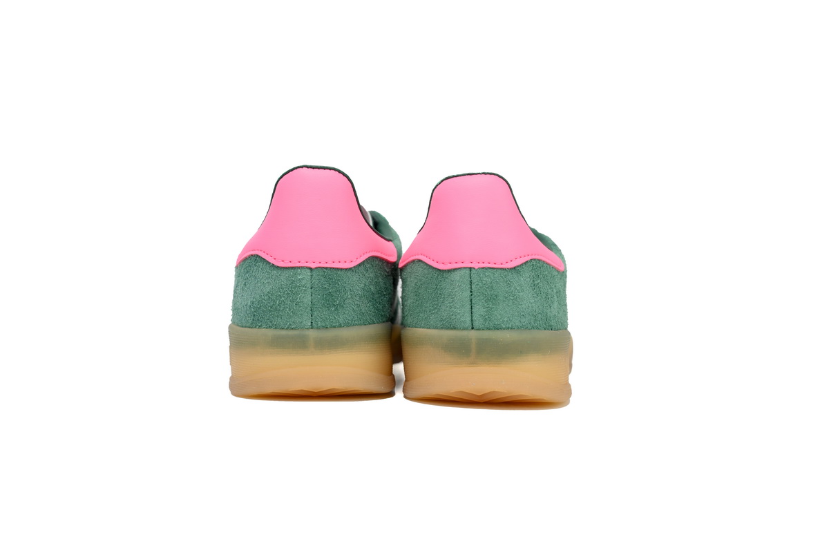 adidas Gazelle Indoor Collegiate Green Lucid Pink (Women's)  IG5929 