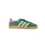 adidas Gazelle Indoor Collegiate Green Lucid Pink (Women's)  IG5929 