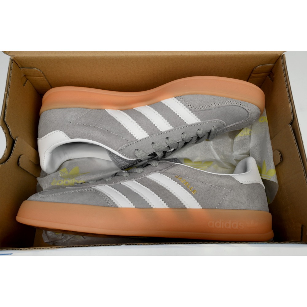 adidas Gazelle Indoor Low Grey Three Gum  ID0978 