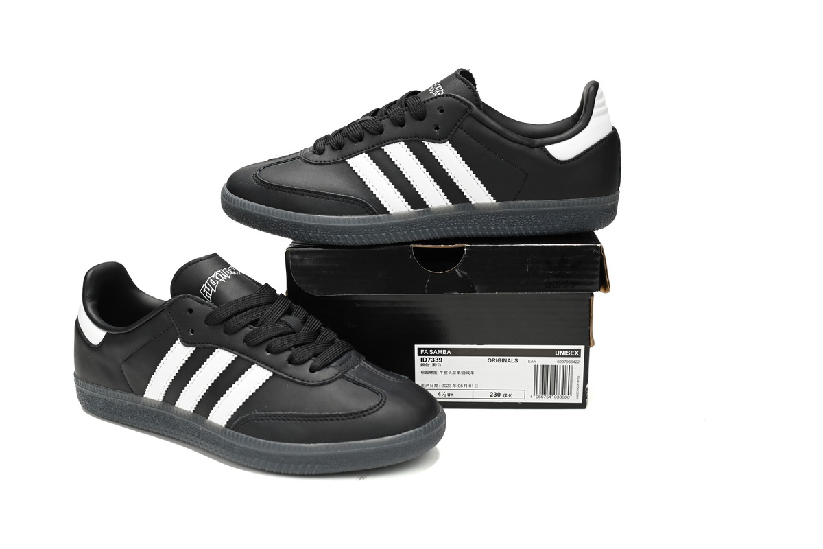 adidas Samba Fucking Awesome Jason Dill Black  ID7339