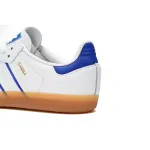 adidas Samba Leather Cloud White Lucid Blue  IG2339