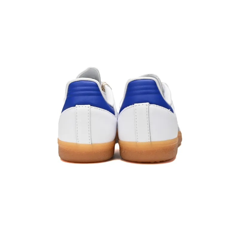 adidas Samba Leather Cloud White Lucid Blue  IG2339