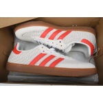 adidas Samba OG Crystal White Preloved Red  IG1380
