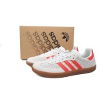 adidas Samba OG Crystal White Preloved Red  IG1380