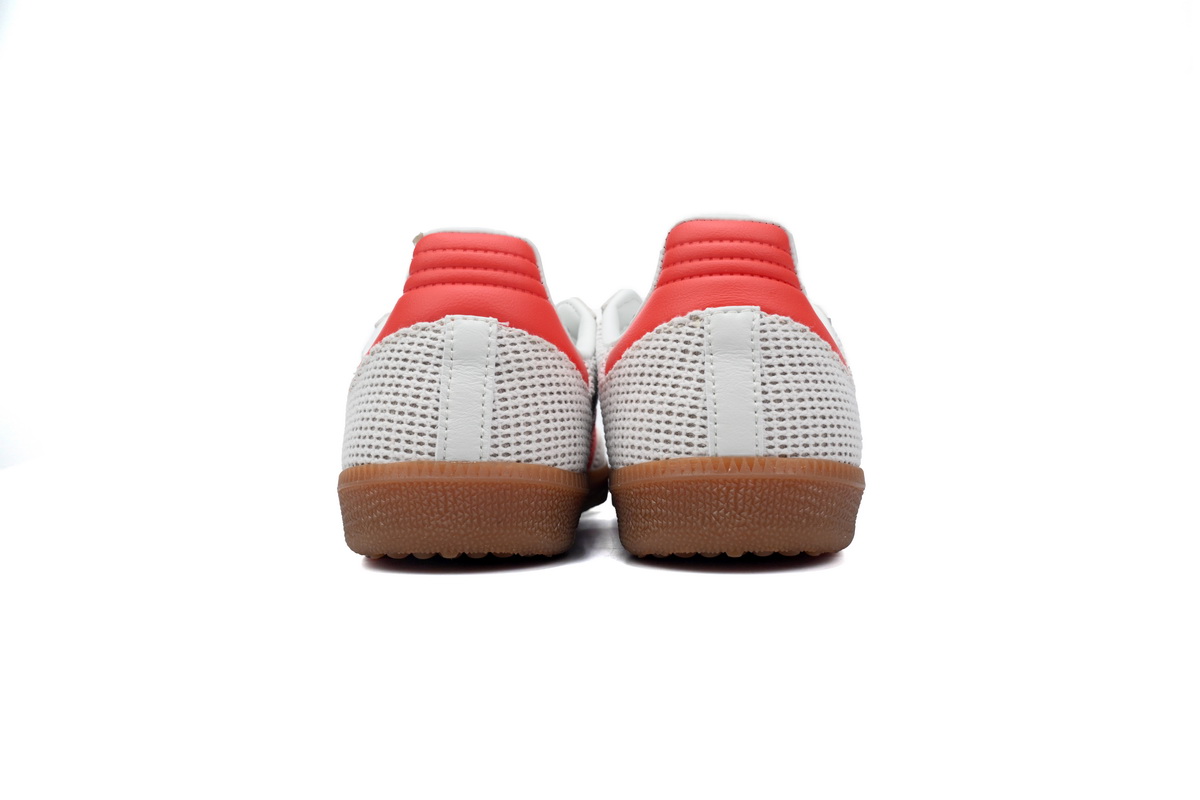 adidas Samba OG Crystal White Preloved Red  IG1380