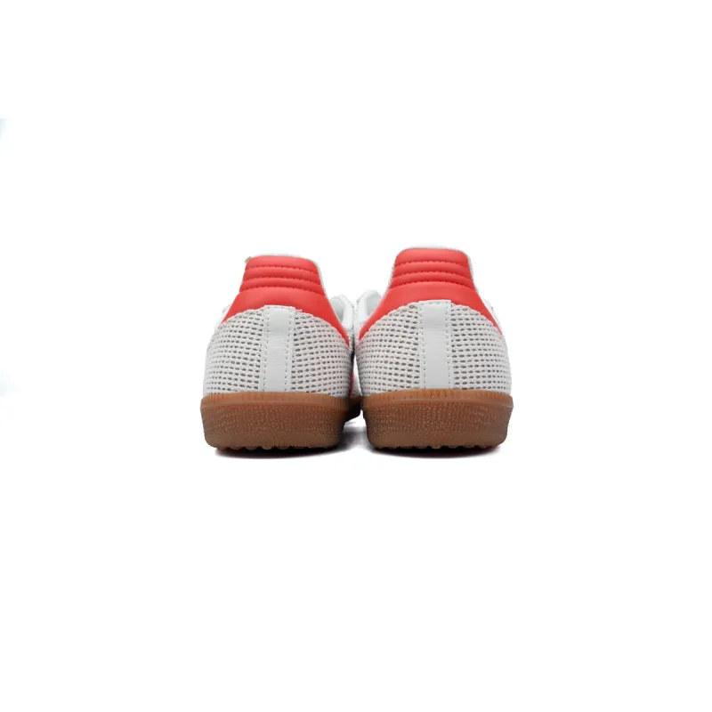adidas Samba OG Crystal White Preloved Red  IG1380