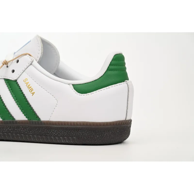 adidas Samba OG Footwear White Green  IG1024