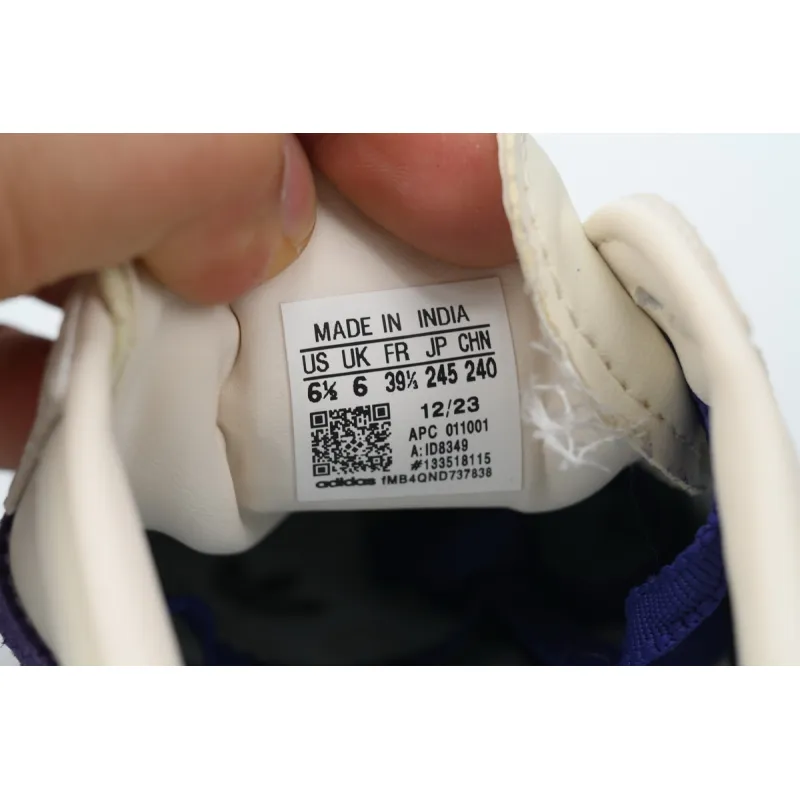 adidas Samba OG Off White Core Purple Green Brown (Women's)  ID8349