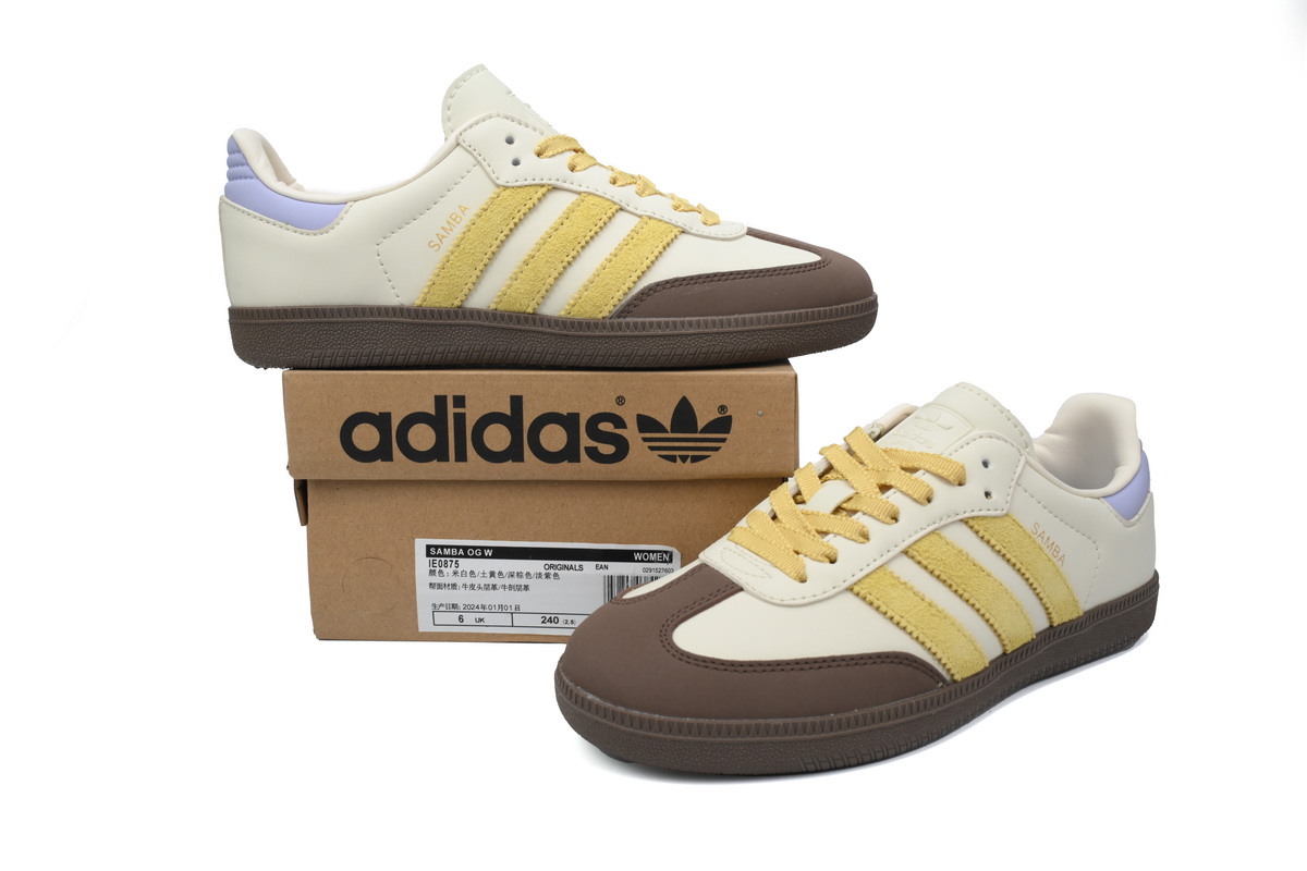 adidas Samba OG Off White Violet Tone (Women's)  IE0875 