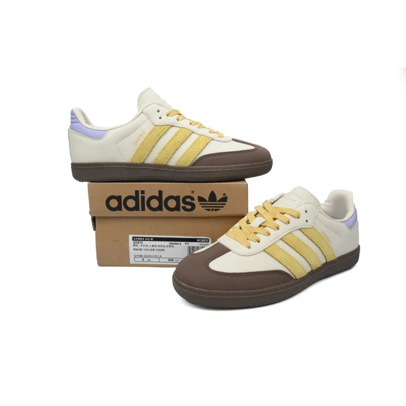 adidas Samba OG Off White Violet Tone (Women's)  IE0875 