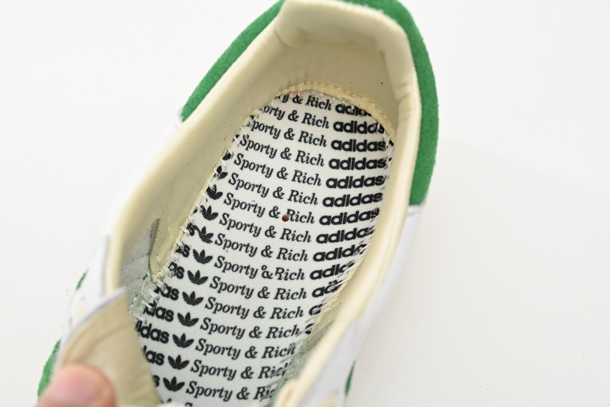 adidas Samba OG Sporty & Rich White Green HQ6075