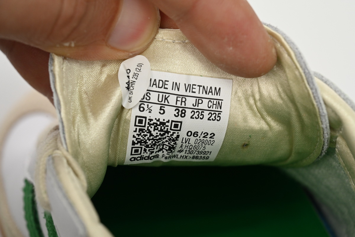 adidas Samba OG Sporty & Rich White Green HQ6075