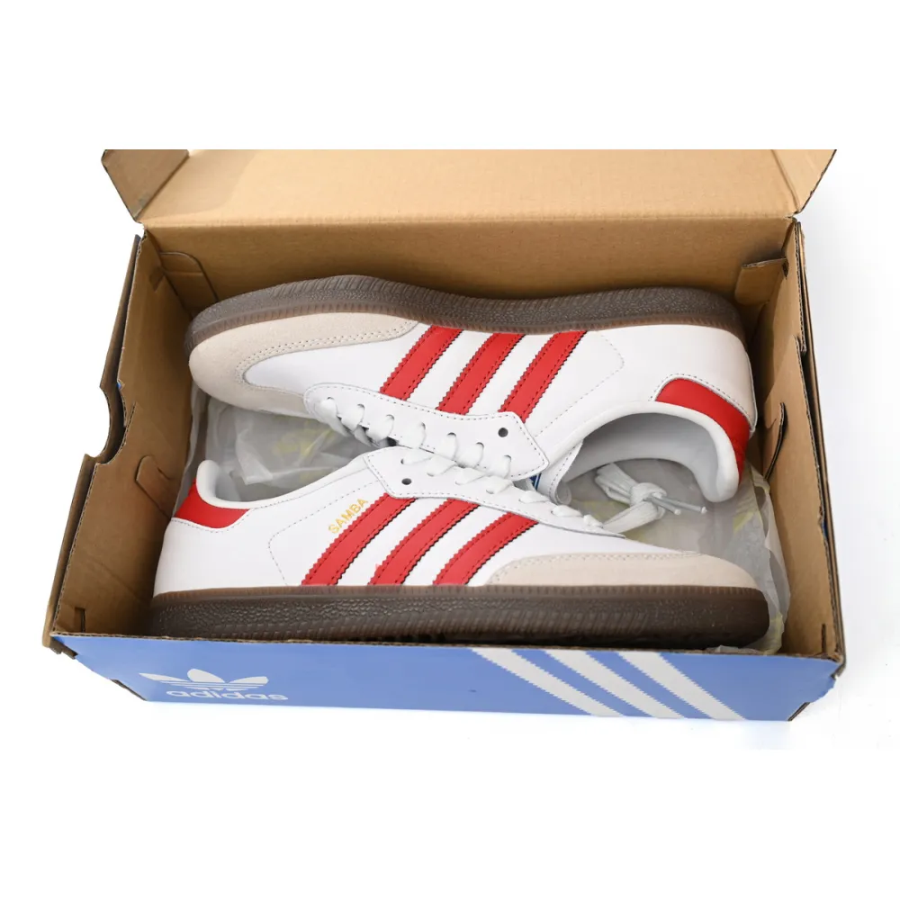 adidas Samba OG White Better Scarlet  IG1025 