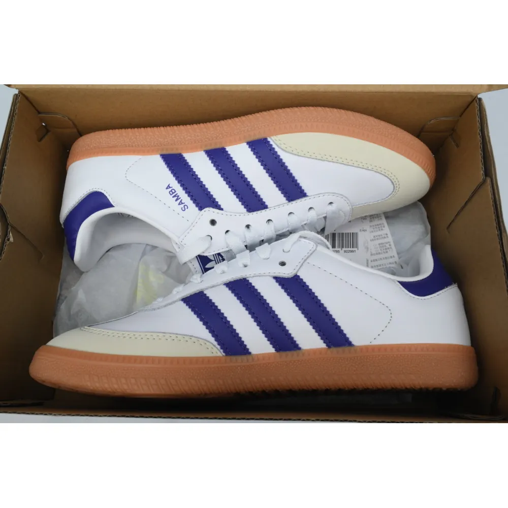 adidas Samba OG White Energy Ink Gum(Women's)  IF6514 