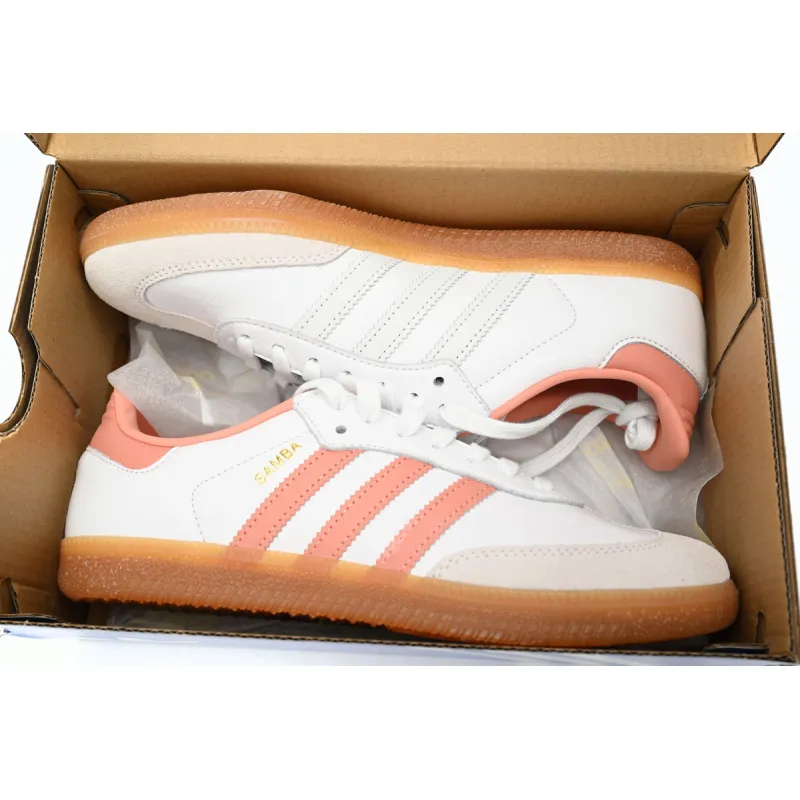 adidas Samba OG White Wonder Clay Gum (Women's)  IG5932