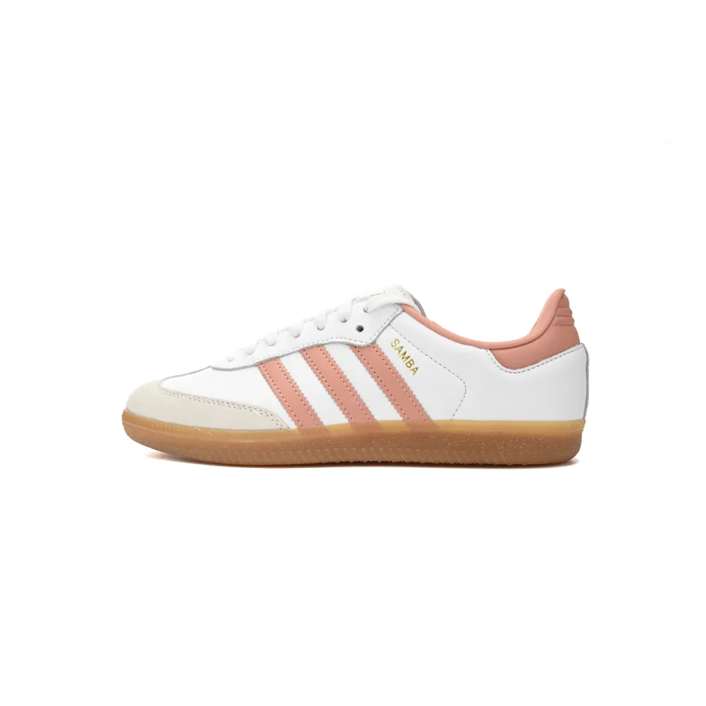 adidas Samba OG White Wonder Clay Gum (Women's)  IG5932
