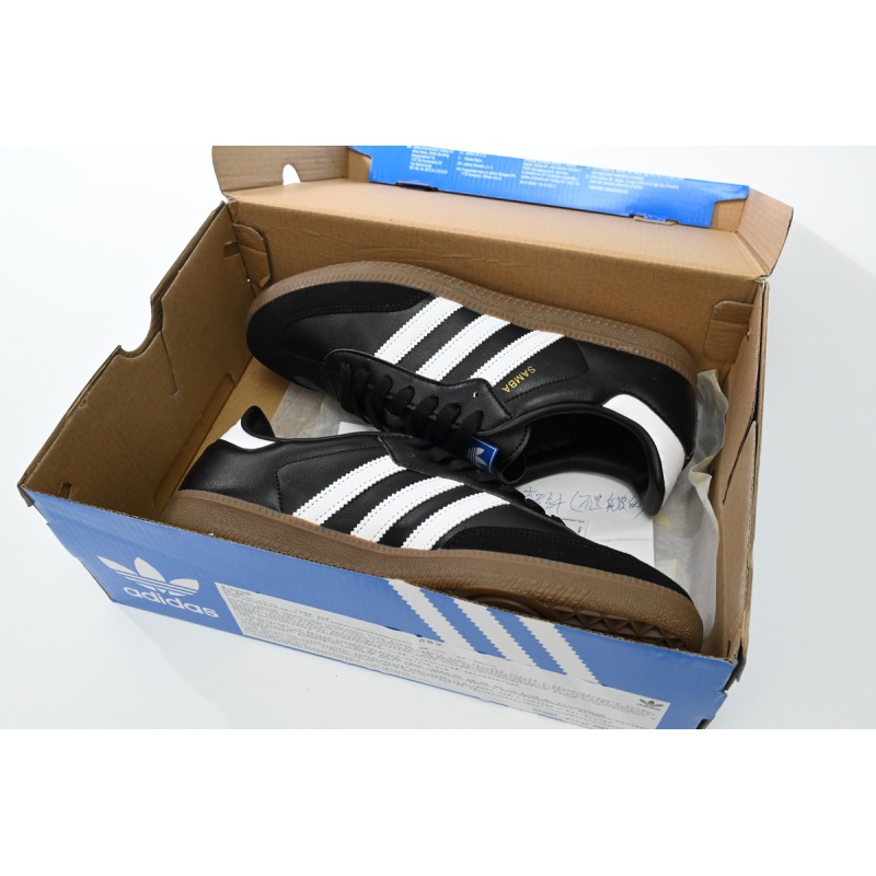 adidas Samba Vegan Black Gum  B75807