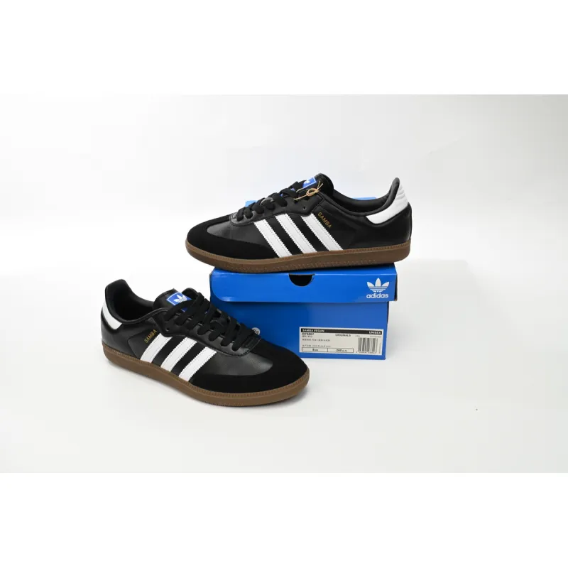 adidas Samba Vegan Black Gum  B75807