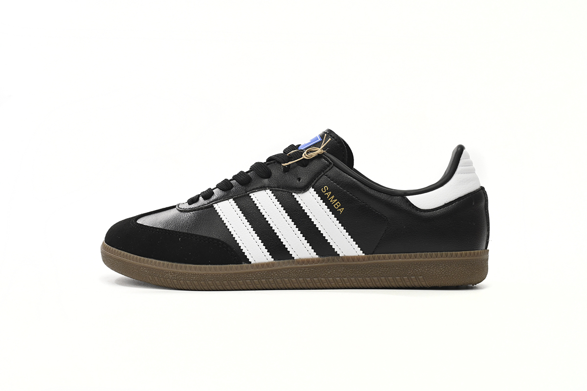 adidas Samba Vegan Black Gum  B75807