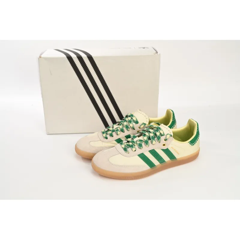 adidas Samba Wales Bonner Cream Green  GY4344