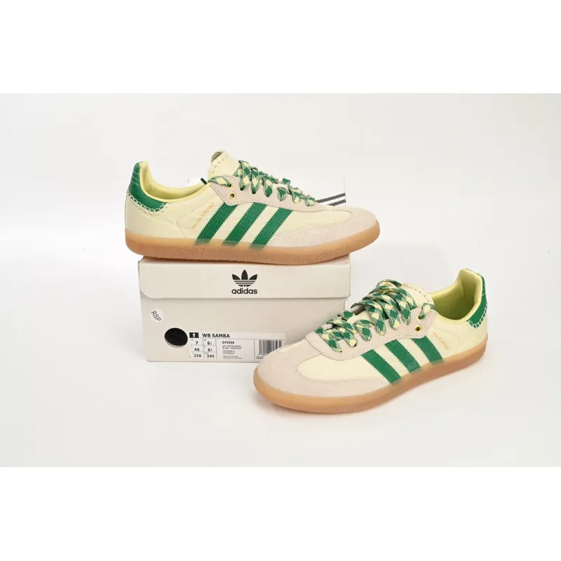 adidas Samba Wales Bonner Cream Green  GY4344