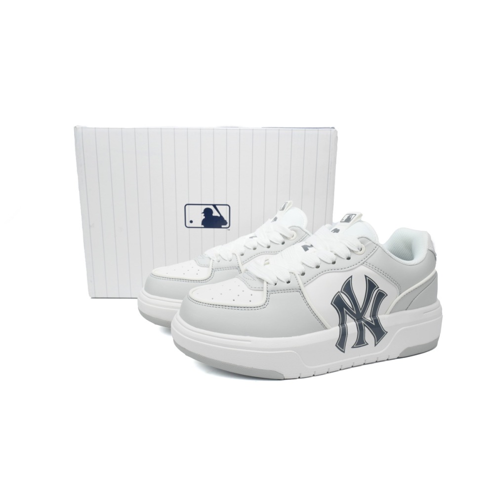 Giày MLB Chunky Liner New York Yankees 'Grey'  3ASXCA12N-50GRL