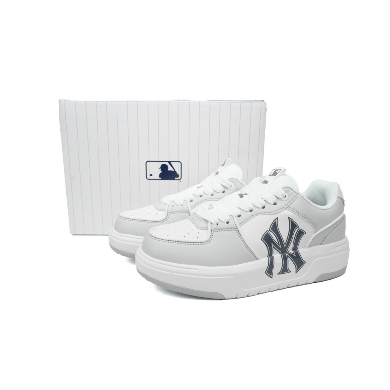 Giày MLB Chunky Liner New York Yankees 'Grey'  3ASXCA12N-50GRL