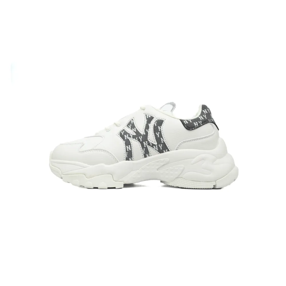 Giày MLB Chunky Window Monogram New York Yankees Black 3ASHBWM4N 