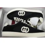 Gucci Interlocking Black Suede