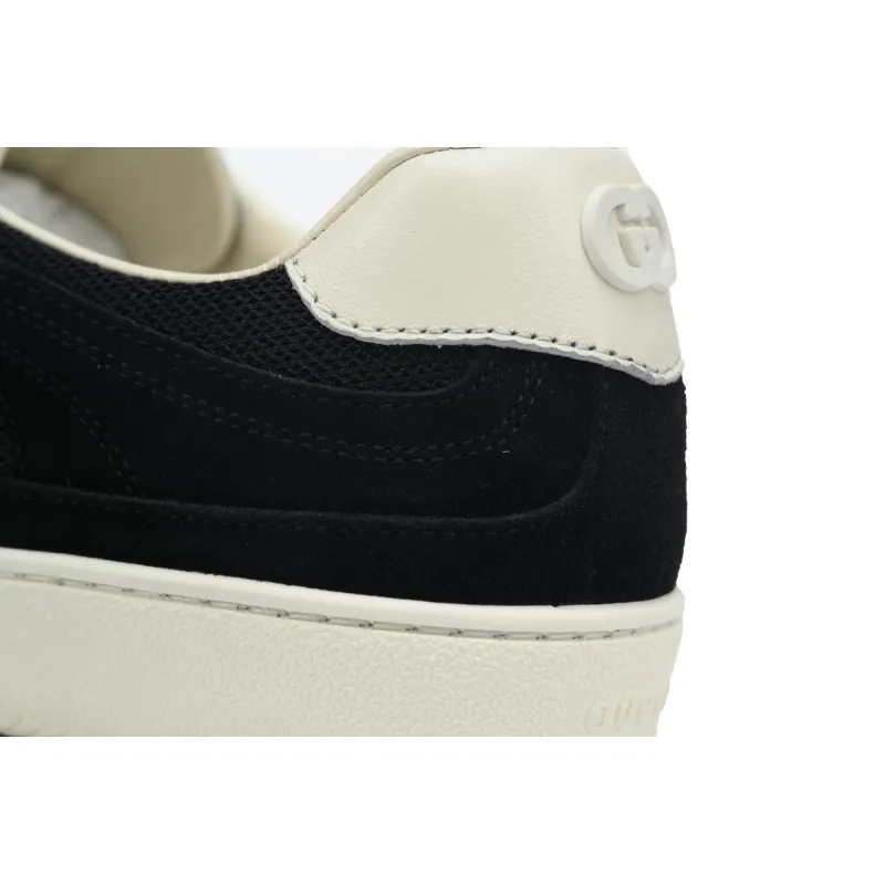 Gucci Interlocking Black Suede