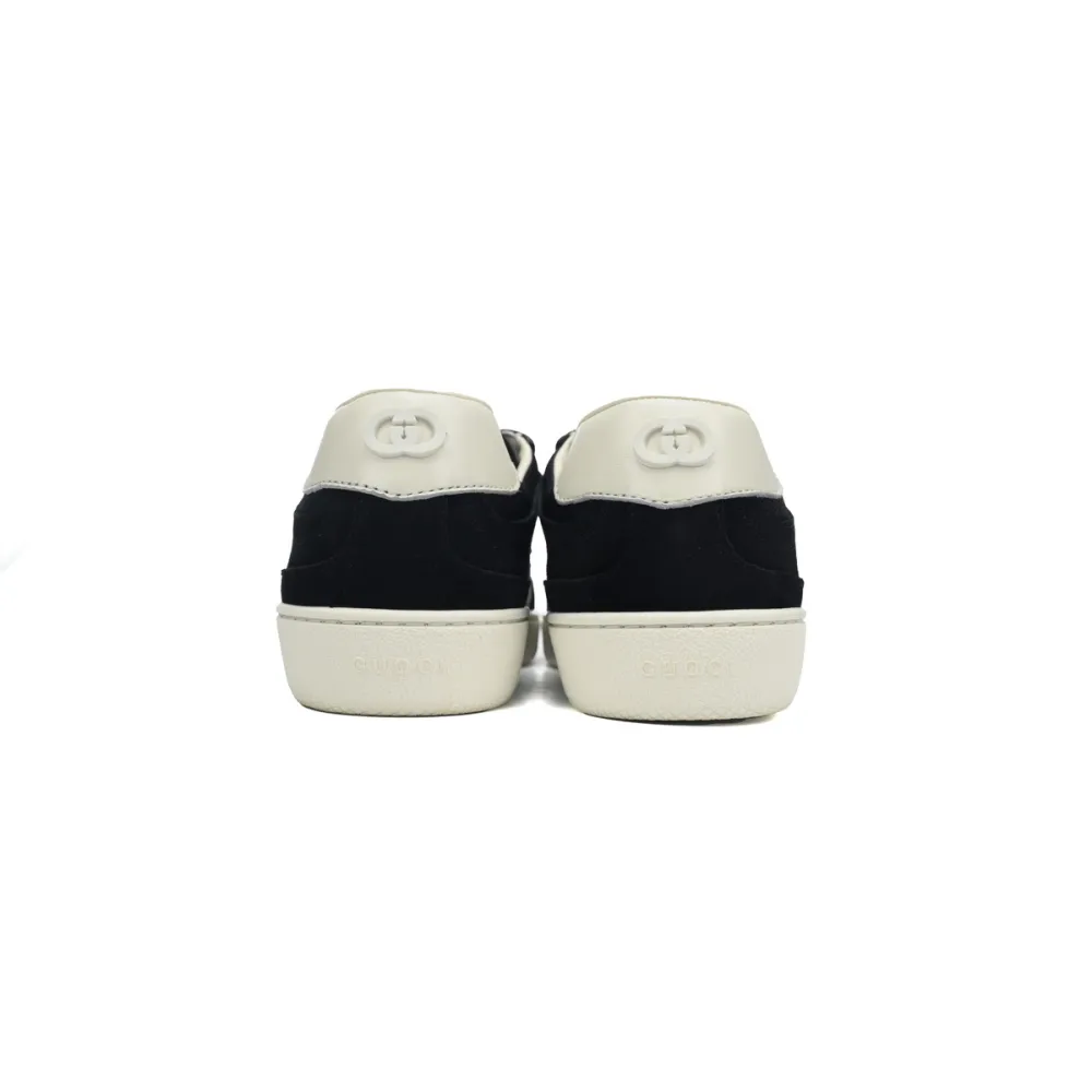 Gucci Interlocking Black Suede