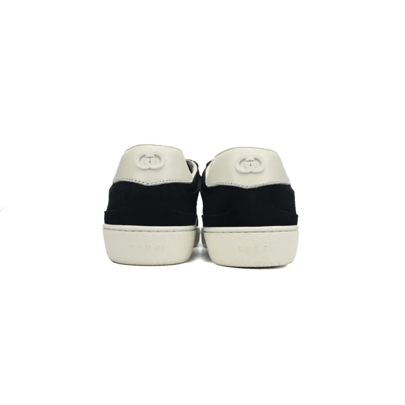 Gucci Interlocking Black Suede