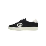 Gucci Interlocking Black Suede