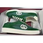 Gucci Interlocking Green Suede