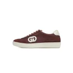 Gucci Interlocking Red White Suede 791742AADM06741