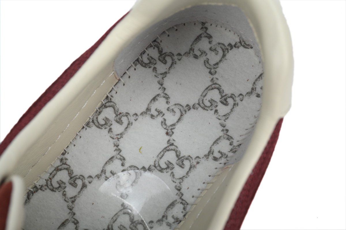 Gucci Interlocking Red White Suede 791742AADM06741