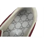 Gucci Interlocking Red White Suede 791742AADM06741