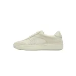 Gucci Interlocking White Suede