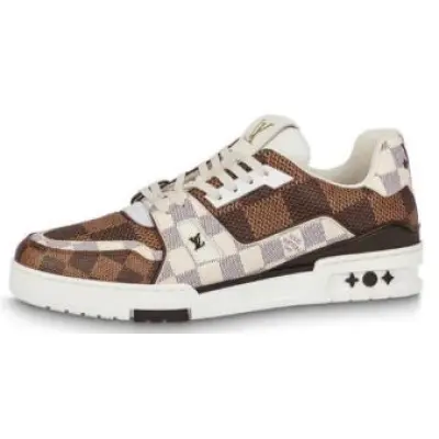 Louis Vuitton LV Trainer #54 Damier Ebene Multi 1AAST7 01