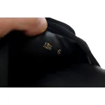 LOUIS VUITTON Miami Velcro Flip Flops Black denim fabricslide