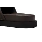 LOUIS VUITTON Miami Velcro Flip Flops Coffee colored presbyopiaslide