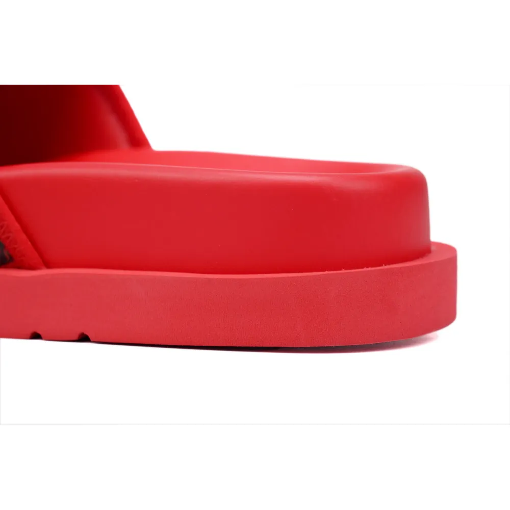 LOUIS VUITTON Miami Velcro Flip Flops Red presbyopiaslide