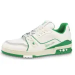Louis Vuitton Trainer #54 Signature Lychee White Green 1ABNIS