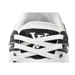 Louis Vuitton Trainer Black And White Cloth Cover VL1202