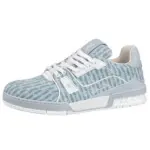 Louis Vuitton Trainer Blue Stripe Monogram 1ABG1L