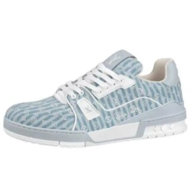 Louis Vuitton Trainer Blue Stripe Monogram 1ABG1L