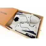 Louis Vuitton Trainer Marine White 1ABFA9 